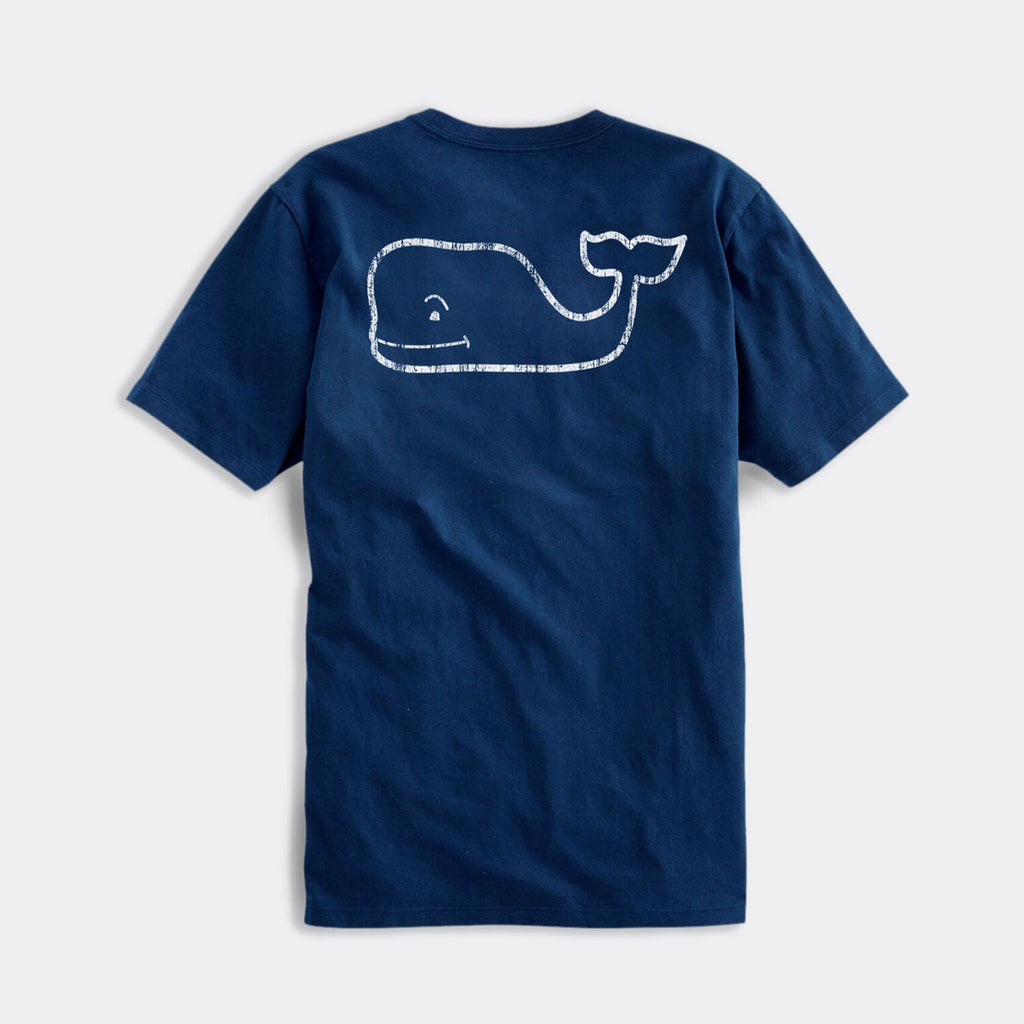 Vintage Whale Short-Sleeve Pocket Tee