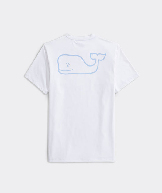 Vineyard Vines Men's Whale Logo Short-Sleeve Harbor Performance Tee