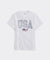 Vineyard Vines USA Flag Whale Short-Sleeve Tee