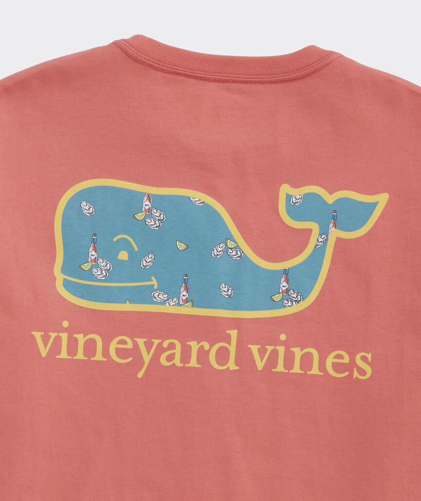 Vineyard Vines Oyster Bar Whale Short-Sleeve Tee