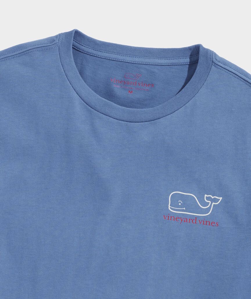 Vineyard Vines Two Toned Whale Short-Sleeve Tee