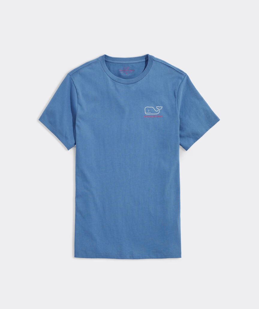 Vineyard Vines Two Toned Whale Short-Sleeve Tee