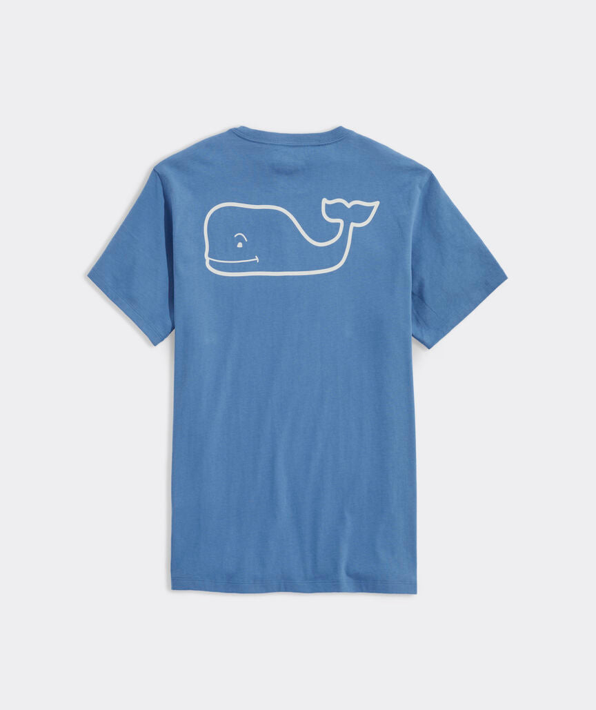 Vineyard Vines Two Toned Whale Short-Sleeve Tee