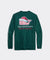 Vineyard Vines Santa Whale Long-Sleeve Pocket Tee