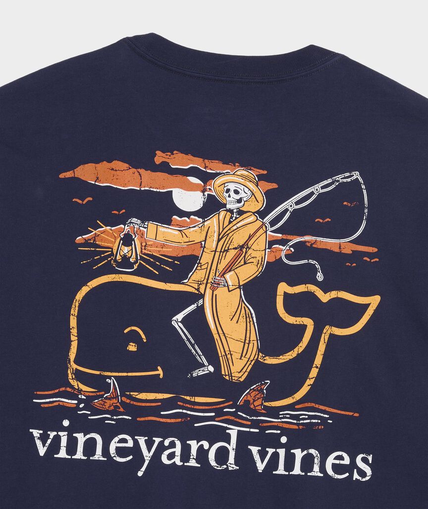 Vineyard Vines Fisherman Skeleton Long-Sleeve Tee