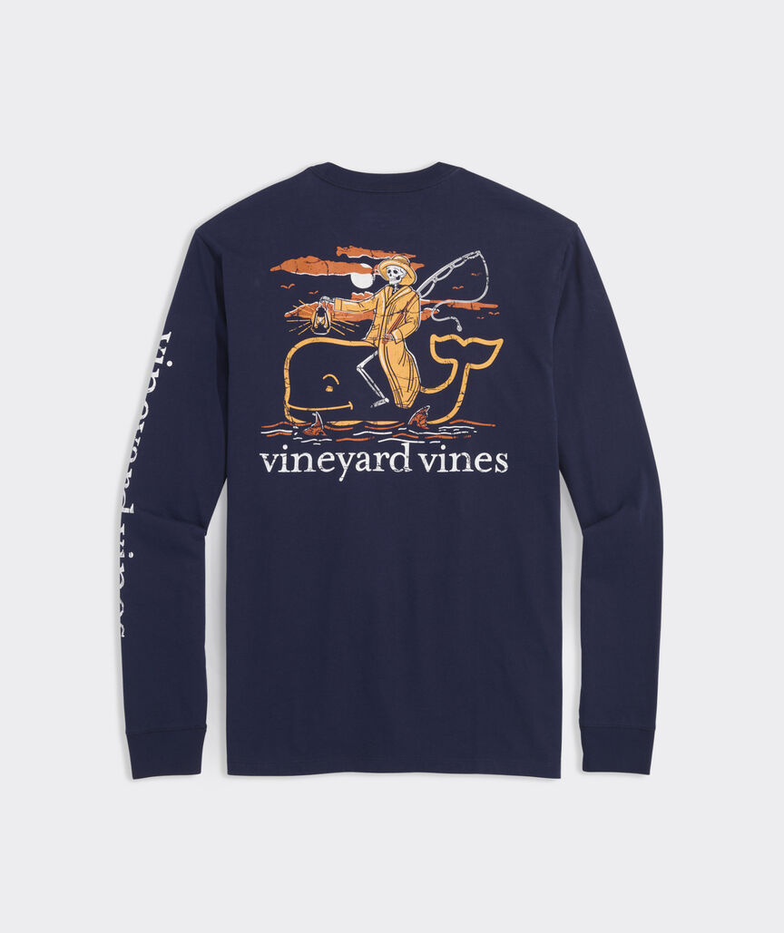 Vineyard Vines Fisherman Skeleton Long-Sleeve Tee