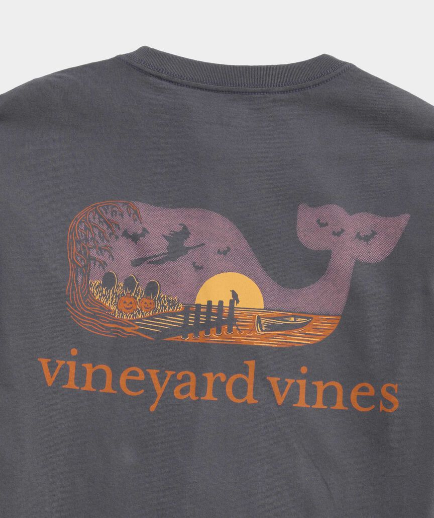 Vineyard Vines Halloween Whale Long-Sleeve Tee