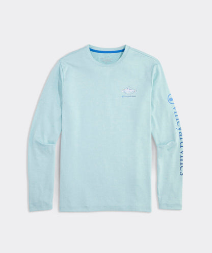 Vineyard Vines Painted Bonefish Long-Sleeve Harbor Performance Tee