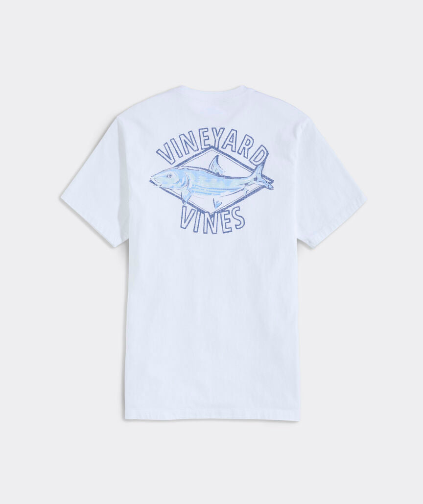 Vineyard Vines Painted Bonefish Short-Sleeve Pocket Tee