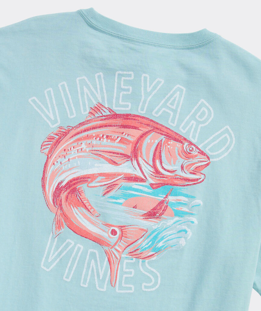 Vineyard Vines Painted Redfish Short-Sleeve Pocket Tee