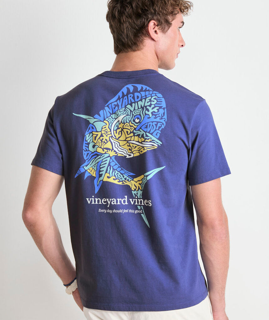 Vineyard Vines Mahi Icon Short-Sleeve Pocket Tee