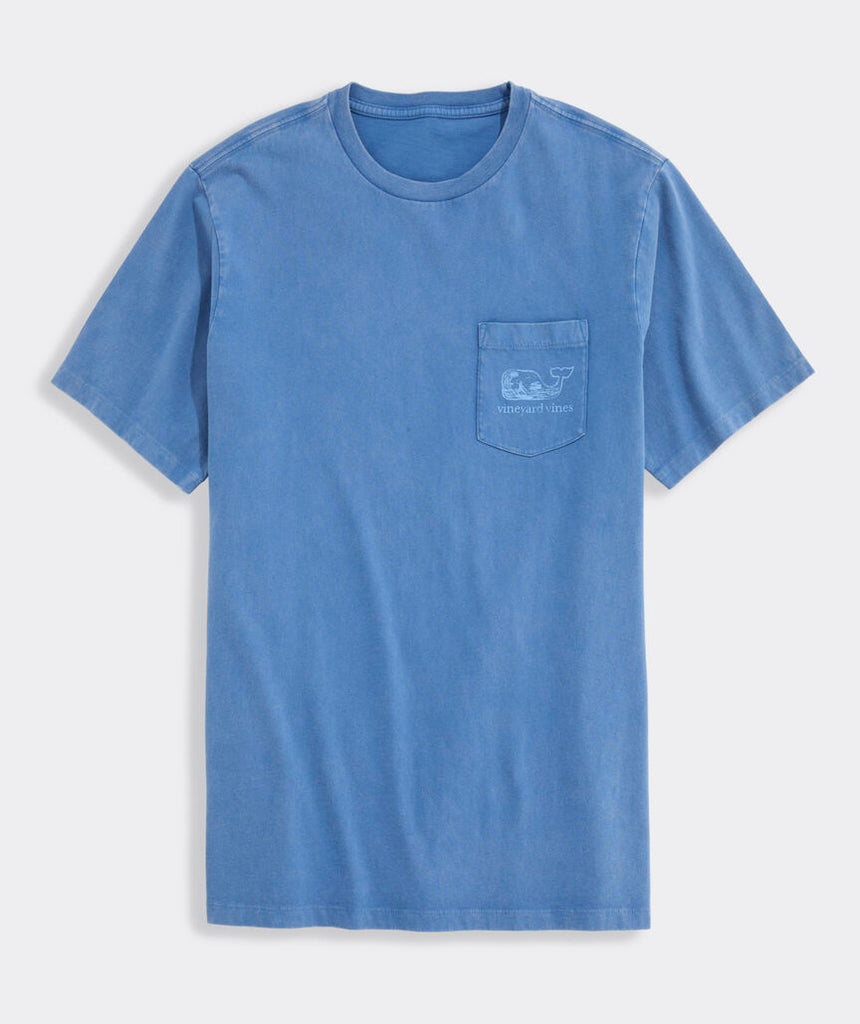 Vineyard Vines Drift Dye Surfer Whale Short-Sleeve Pocket Tee