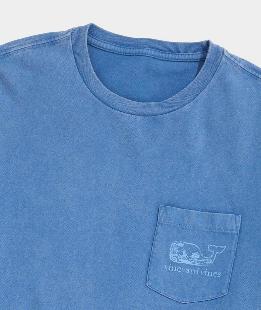Vineyard Vines Drift Dye Surfer Whale Short-Sleeve Pocket Tee