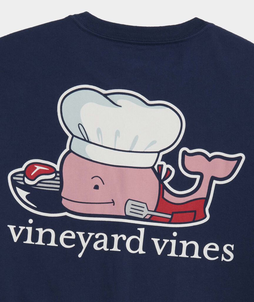 Vineyard Vines Fathers Day Grill Whale Short-Sleeve Pocket Tee