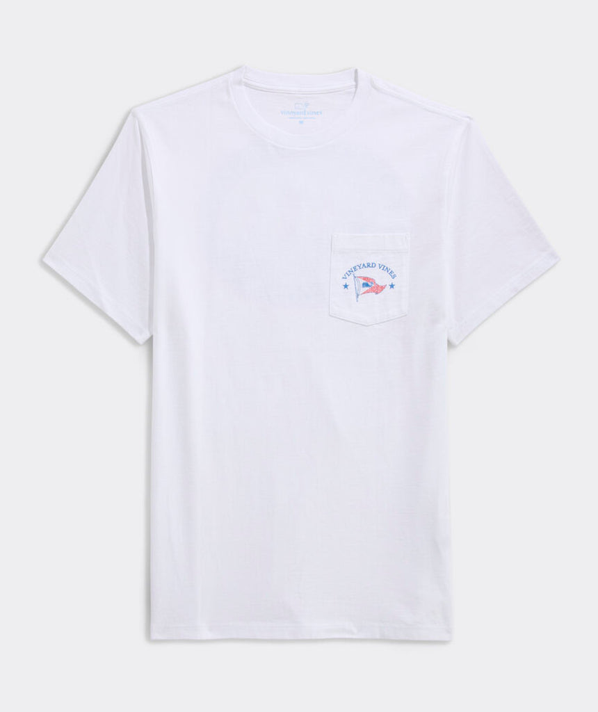 Vineyard Vines Sail Scene Short-Sleeve Pocket Tee