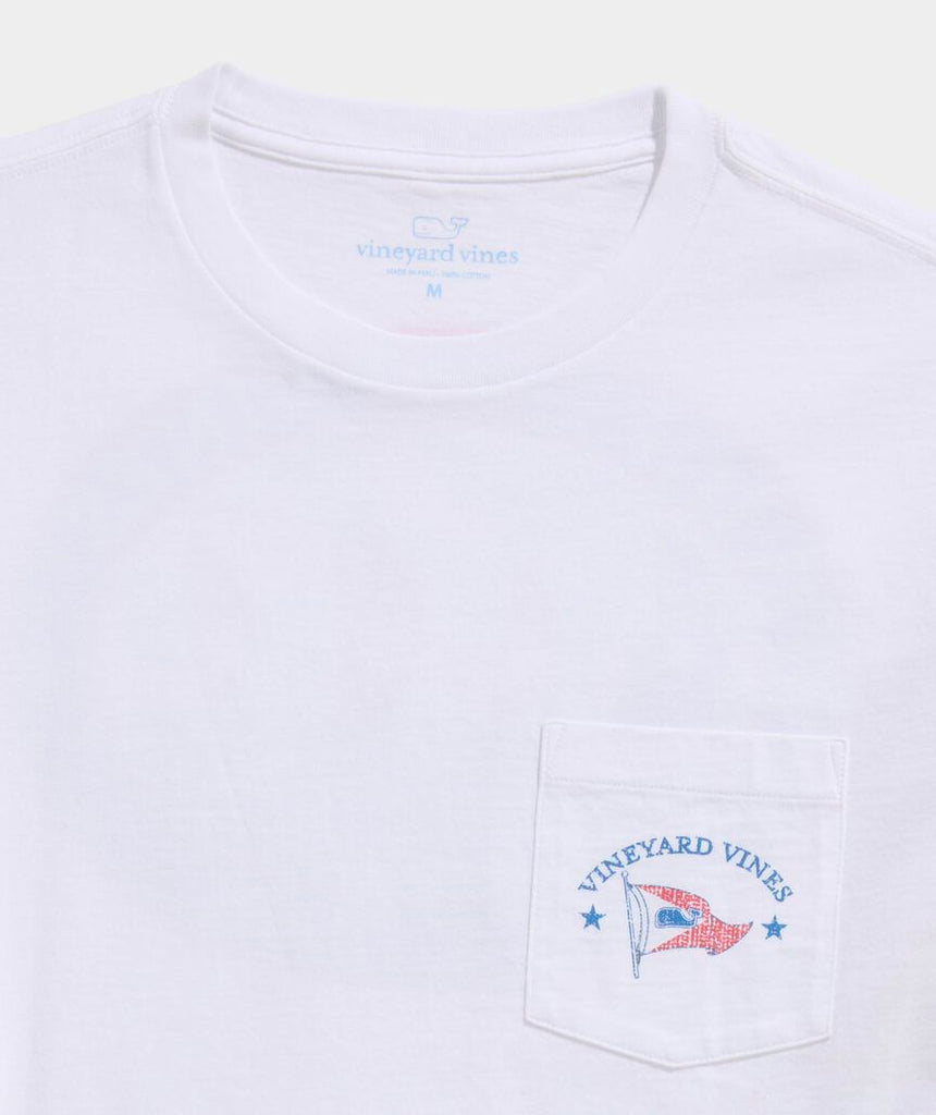 Vineyard Vines Sail Scene Short-Sleeve Pocket Tee