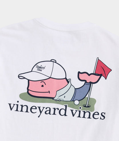 Vineyard Vines Golfer Whale Short-Sleeve Pocket Tee