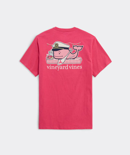 Vineyard Vines Lobster Bake Whale Short-Sleeve Pocket Tee