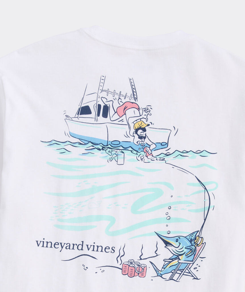 Vineyard Vines Overboard Short-Sleeve Pocket Tee