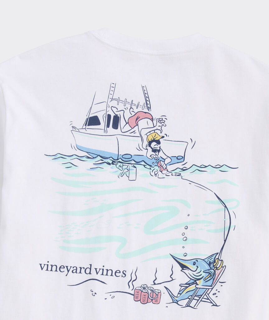 Vineyard Vines Overboard Short-Sleeve Pocket Tee