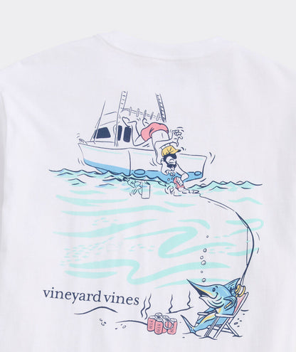 Vineyard Vines Overboard Short-Sleeve Pocket Tee