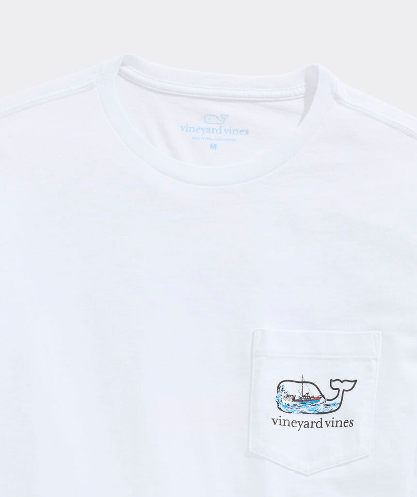Vineyard Vines JAWS x vineyard vines Orca Whale Long-Sleeve Pocket Tee
