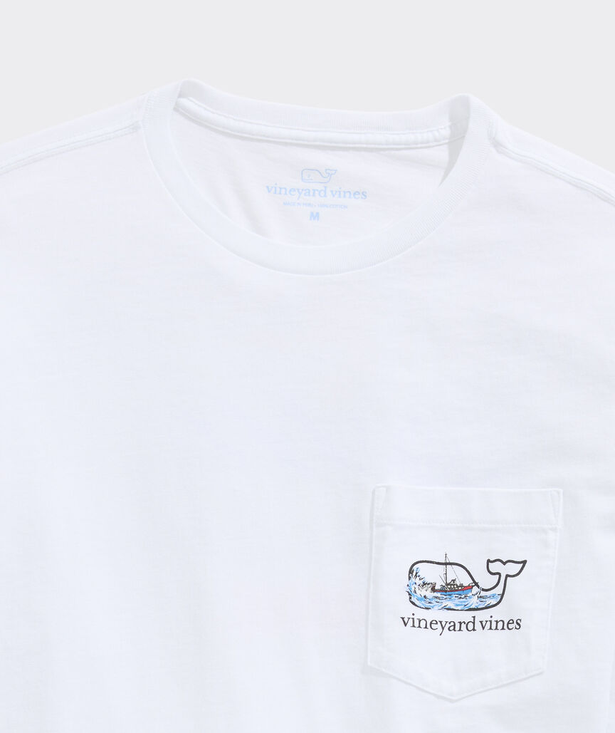 Vineyard Vines JAWS x vineyard vines Orca Whale Long-Sleeve Pocket Tee