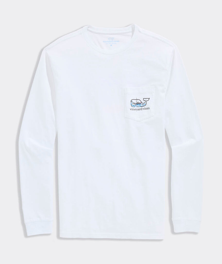 Vineyard Vines JAWS x vineyard vines Orca Whale Long-Sleeve Pocket Tee