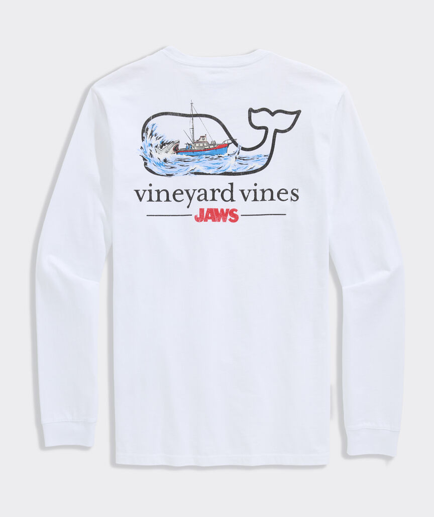 Vineyard Vines JAWS x vineyard vines Orca Whale Long-Sleeve Pocket Tee