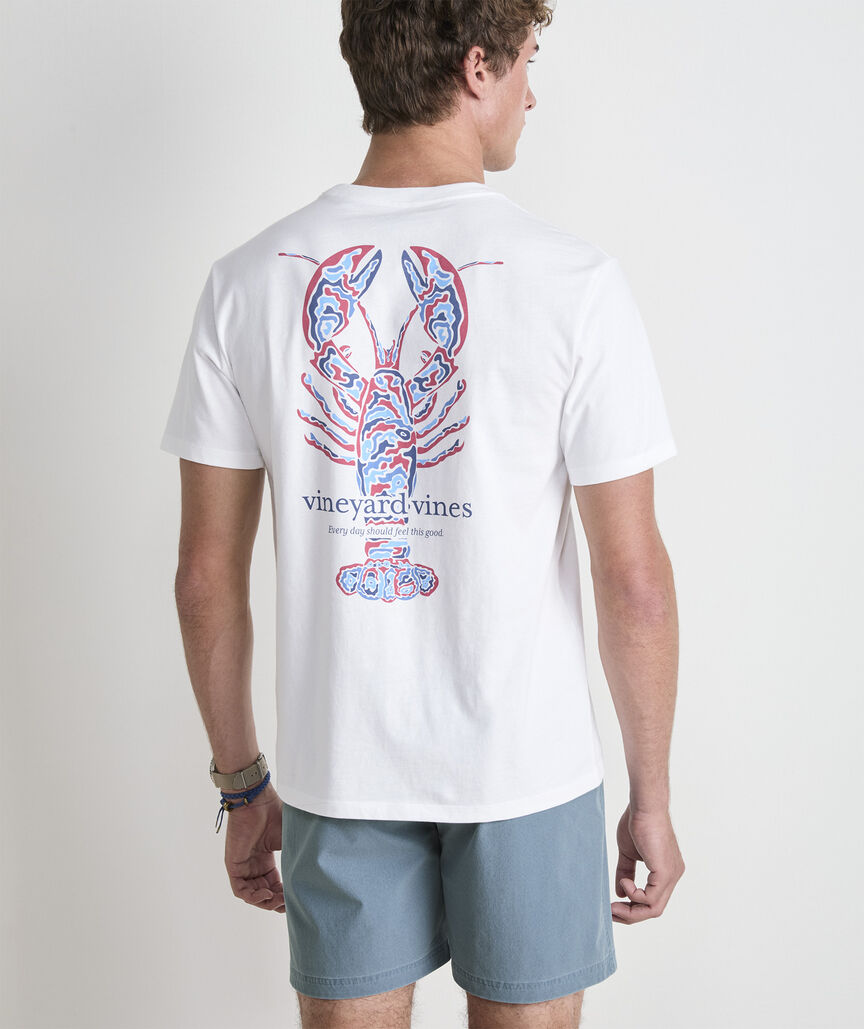 Vineyard Vines Camo Lobster Short-Sleeve Pocket Tee