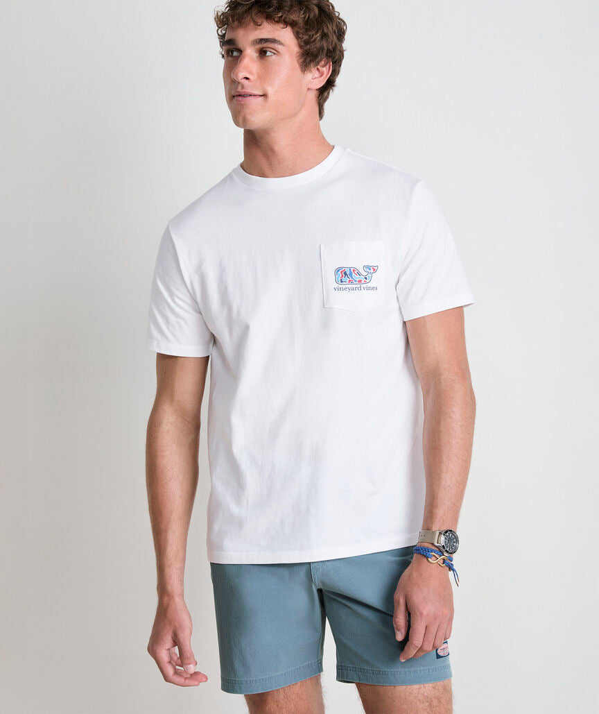 Vineyard Vines Camo Lobster Short-Sleeve Pocket Tee