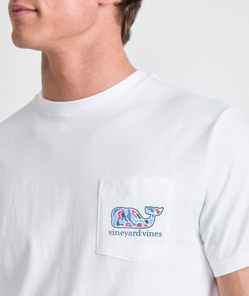 Vineyard Vines Camo Lobster Short-Sleeve Pocket Tee