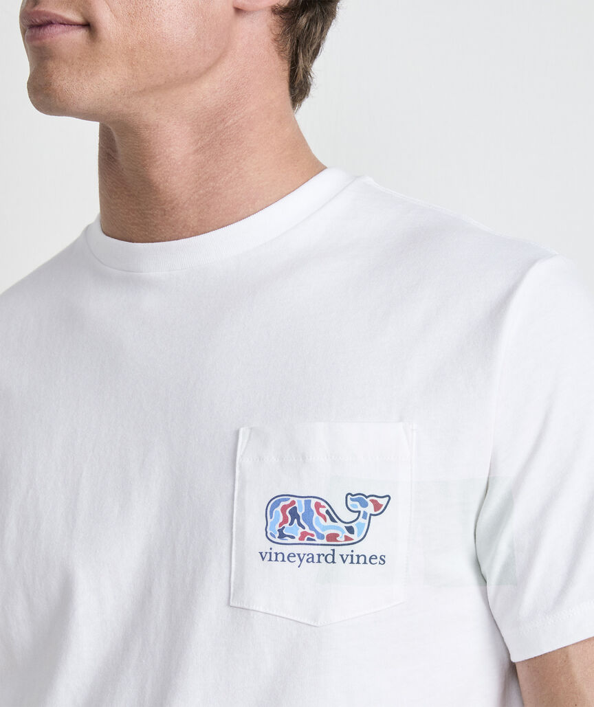 Vineyard Vines Camo Lobster Short-Sleeve Pocket Tee