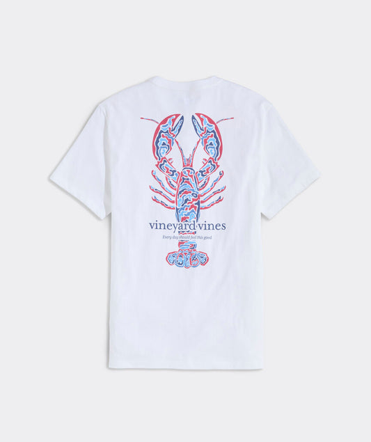 Vineyard Vines Camo Lobster Short-Sleeve Pocket Tee