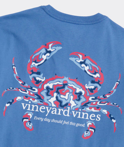 Vineyard Vines Crab Icon Short-Sleeve Pocket Tee