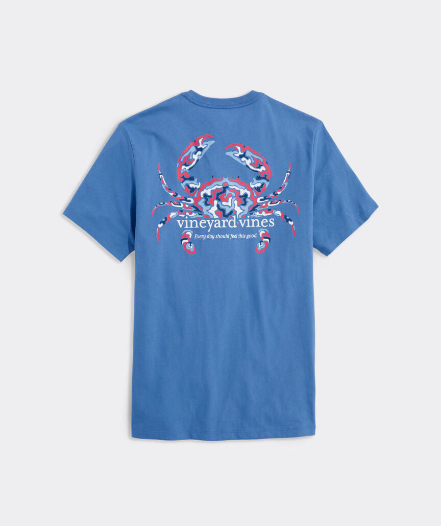 Vineyard Vines Crab Icon Short-Sleeve Pocket Tee
