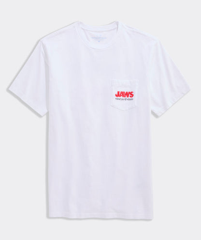 Vineyard Vines JAWS x vineyard vines Shark Silhouette Short-Sleeve Pocket Tee