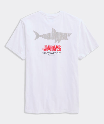 Vineyard Vines JAWS x vineyard vines Shark Silhouette Short-Sleeve Pocket Tee