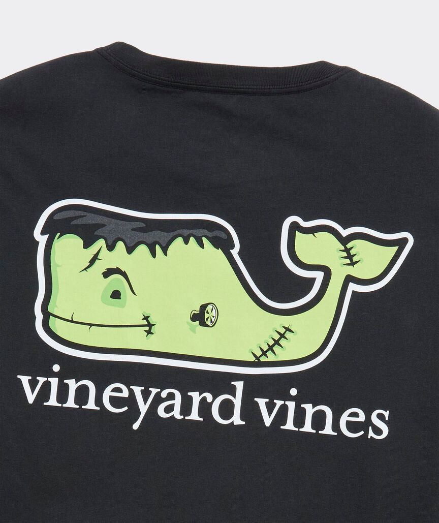 Vineyard Vines Franken-Whale Long-Sleeve Pocket Tee