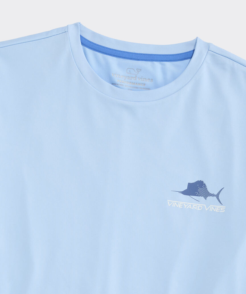 Vineyard Vines Performance Sailfish Short-Sleeve Harbor Tee