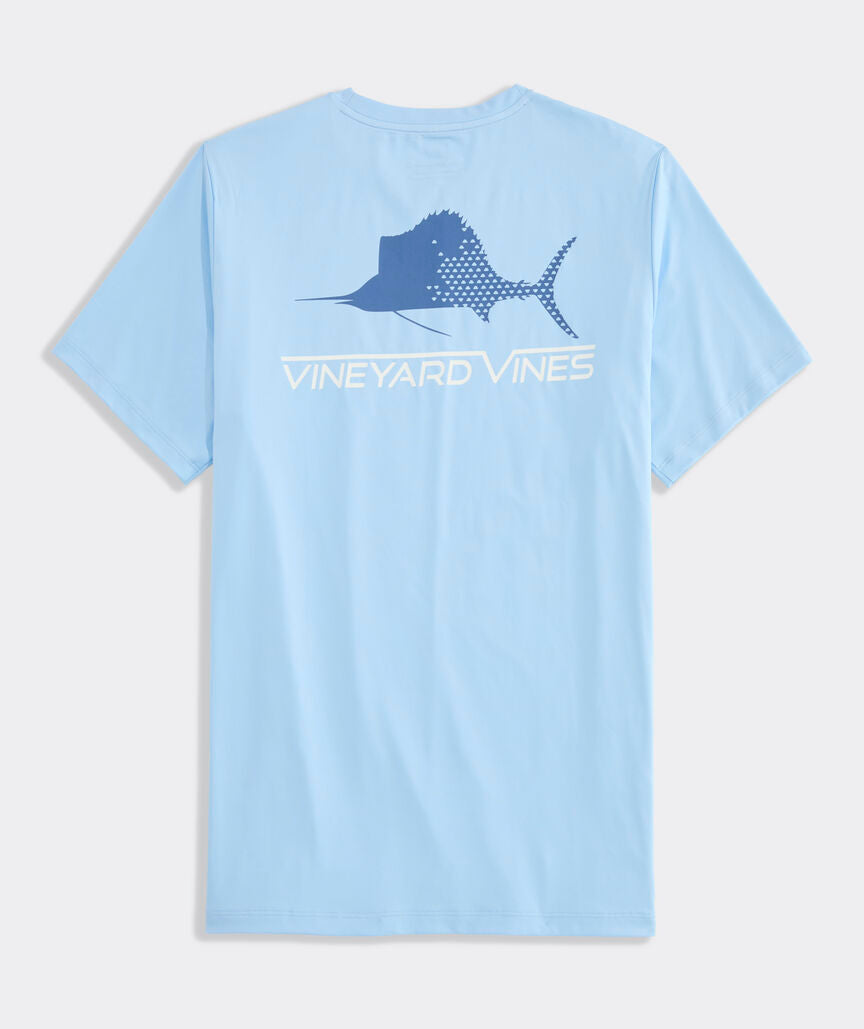 Vineyard Vines Performance Sailfish Short-Sleeve Harbor Tee
