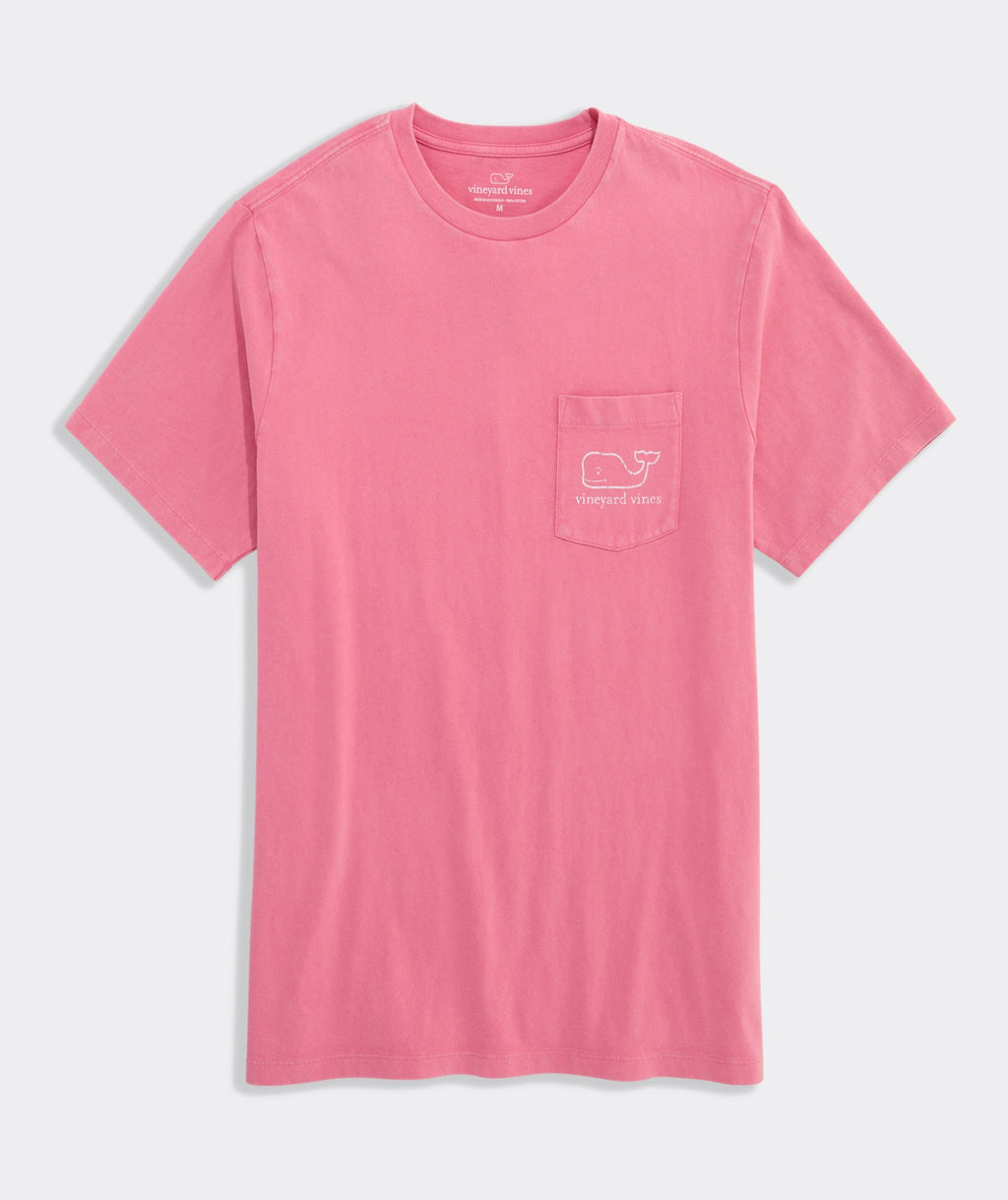 Vineyard Vines Drift Dye Vintage Whale Short-Sleeve Pocket Tee