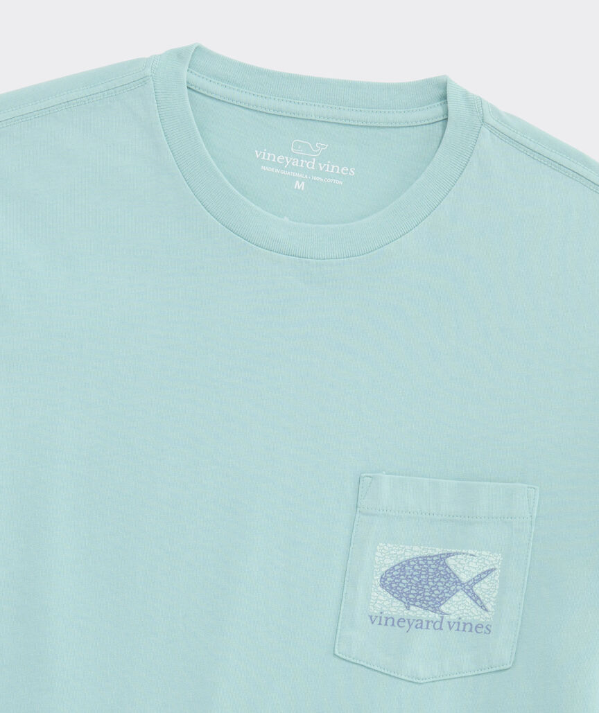 Vineyard Vines Drift-Dye Permit Whale Short-Sleeve Pocket Tee