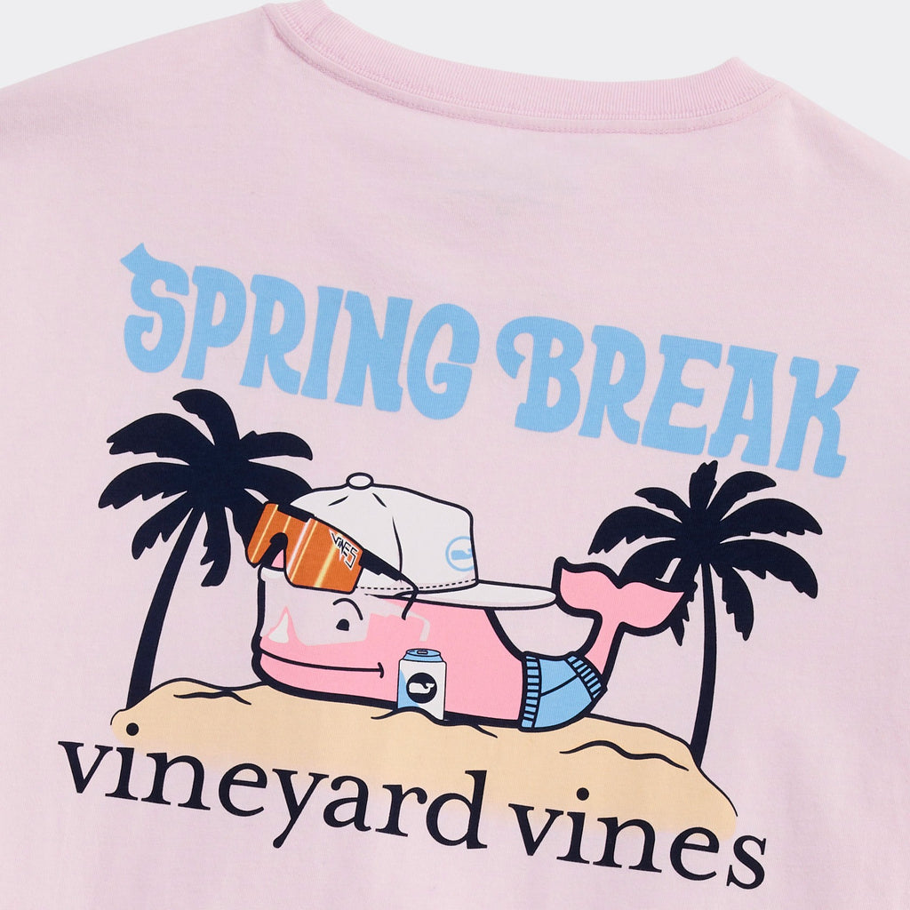 Vineyard Vines Spring Break Whale Short-Sleeve Pocket Tee