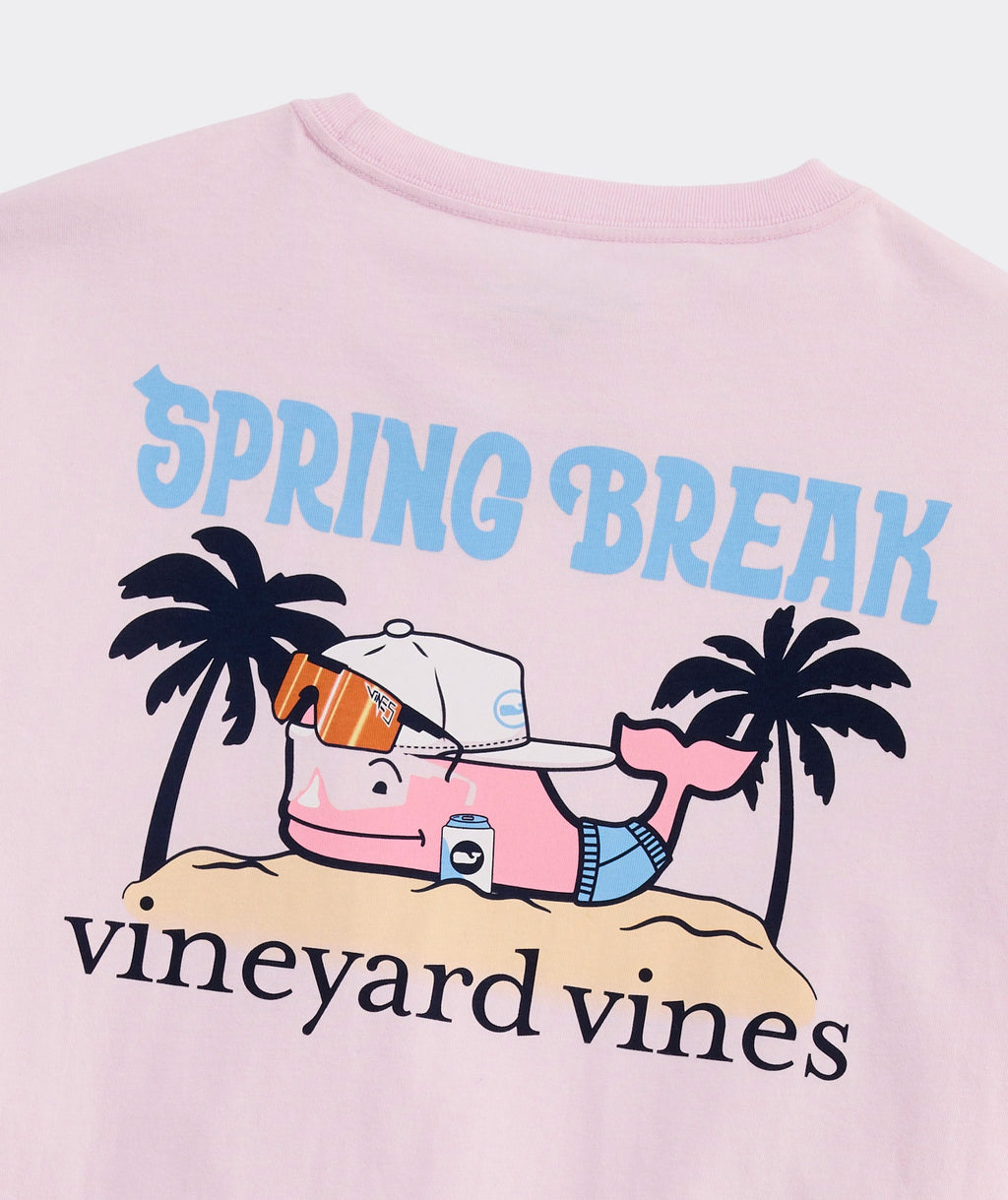 Vineyard Vines Spring Break Whale Short-Sleeve Pocket Tee