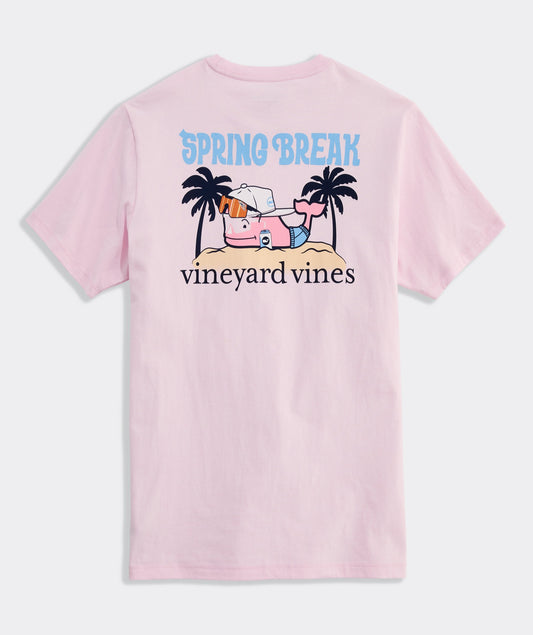 Vineyard Vines Spring Break Whale Short-Sleeve Pocket Tee