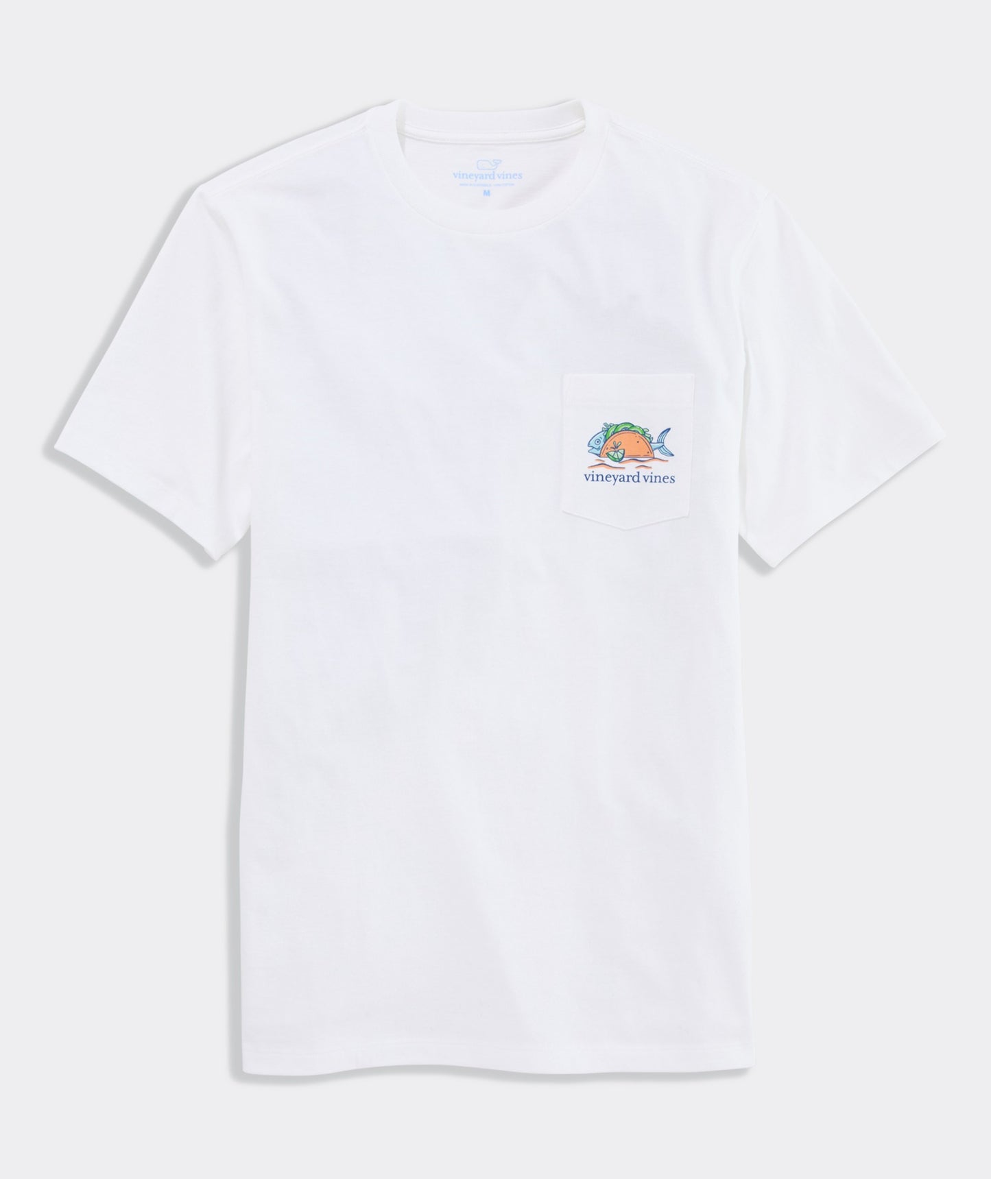 Vineyard Vines Fish Taco On The Beach Short-Sleeve Pocket Tee