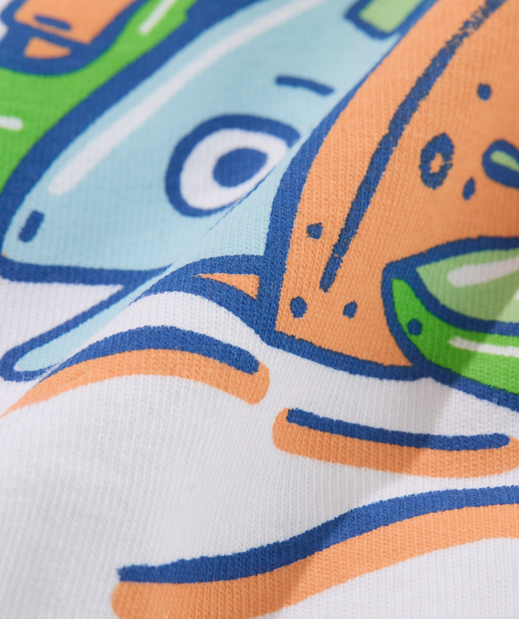 Vineyard Vines Fish Taco On The Beach Short-Sleeve Pocket Tee