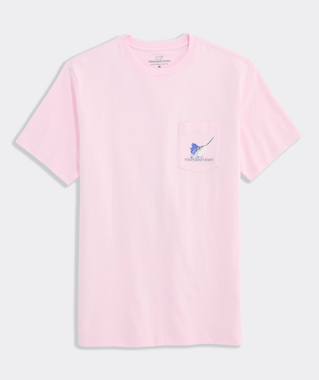 Vineyard Vines Tile Marlin Short-Sleeve Pocket Tee