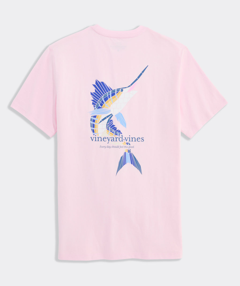 Vineyard Vines Tile Marlin Short-Sleeve Pocket Tee
